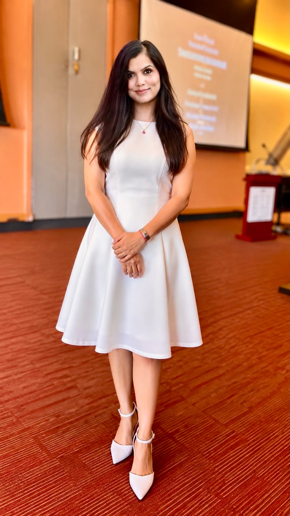 Portrait of Vandana Singh Gautam, Fairview resident and candidate for Fire Protection District Director